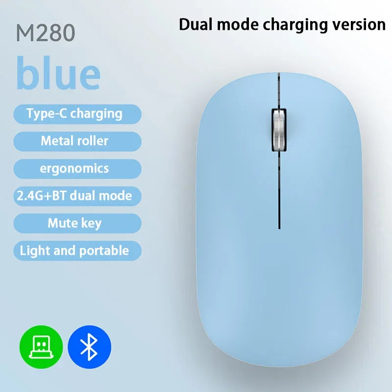 Portable Dual-Mode Wireless Mouse