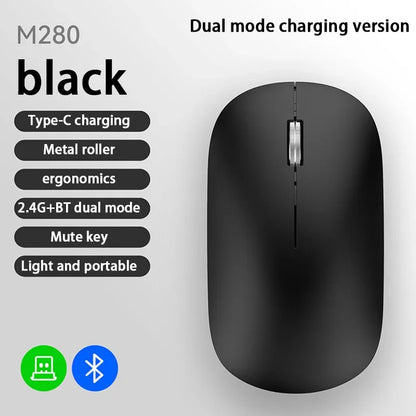 Portable Dual-Mode Wireless Mouse