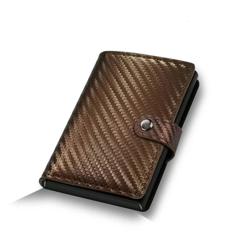 Carbon Fibre Leather Wallet