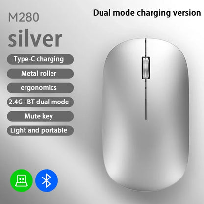Portable Dual-Mode Wireless Mouse